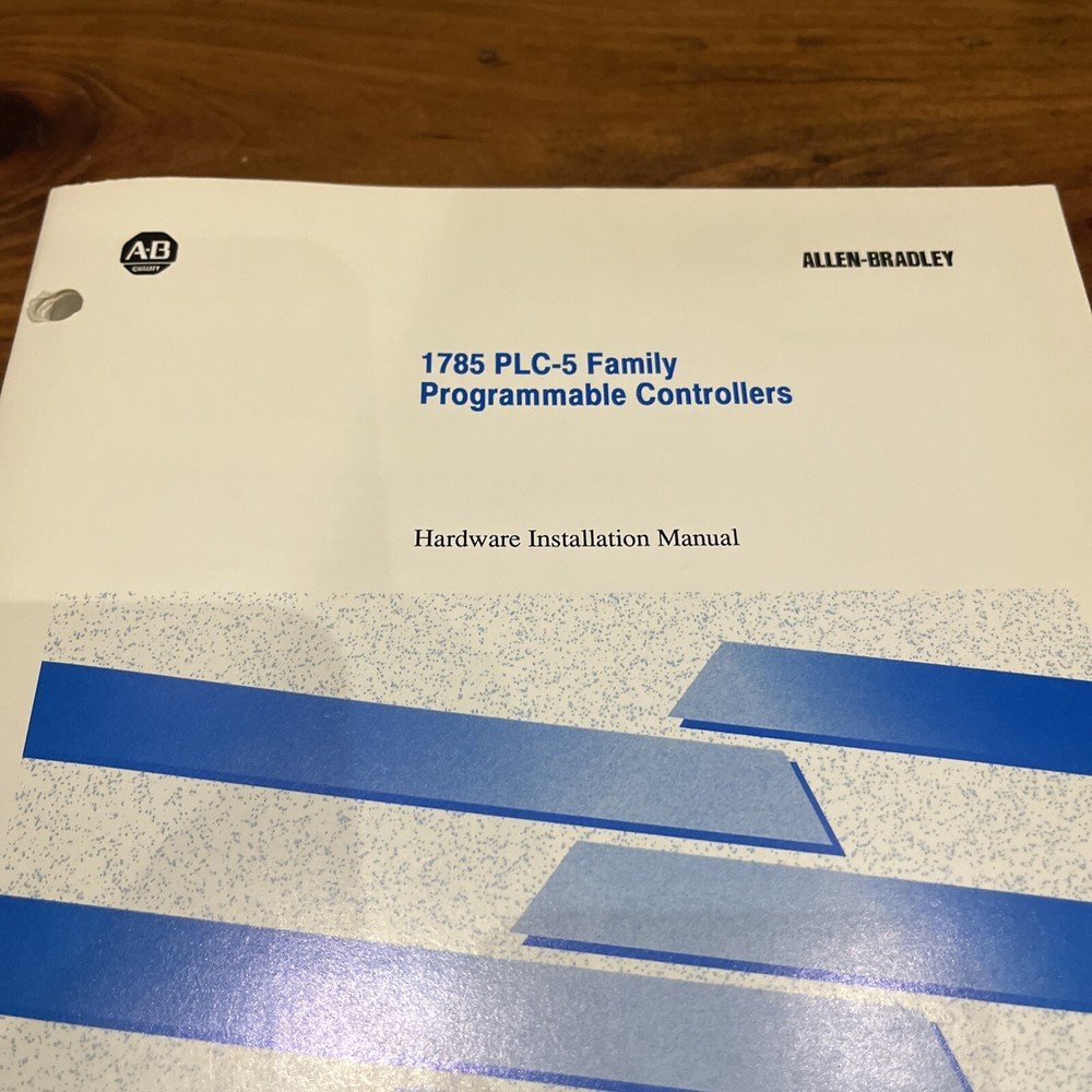 Allen Bradley 1785 PLC-5 Programmable Controllers Hardware Installation Manual