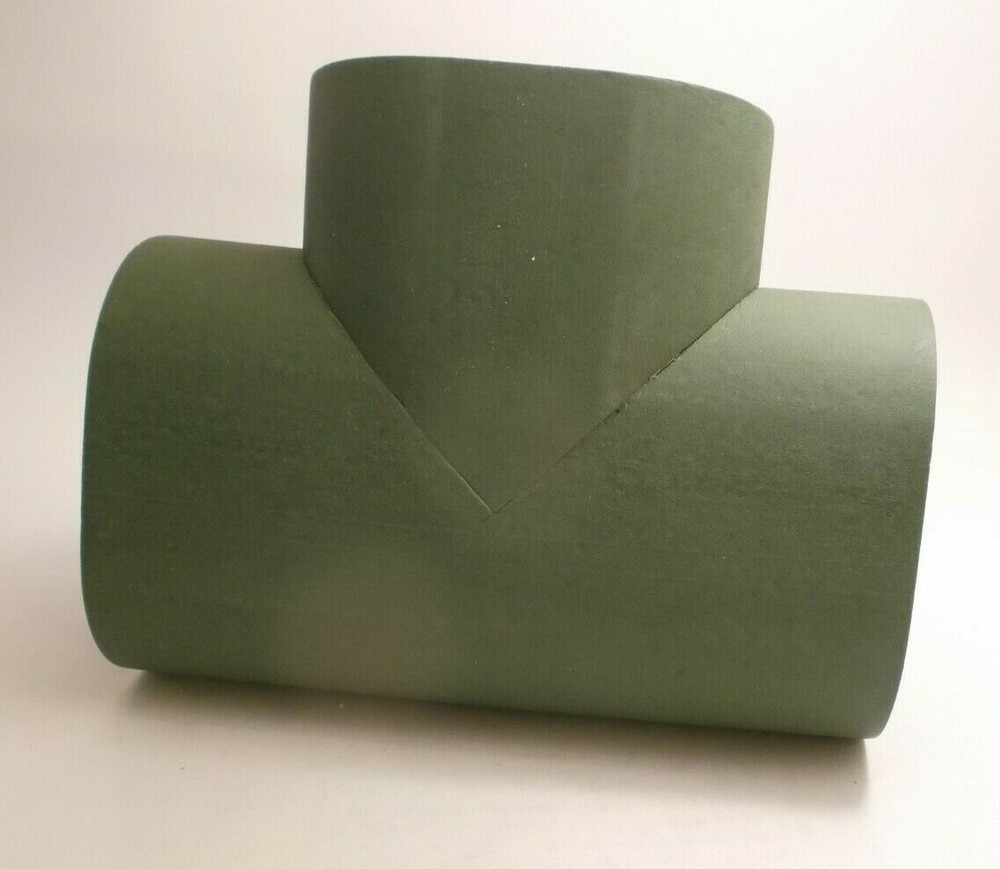 K-FLEX 2-5/8" x 1-3/64" Elastomeric Tee Pipe Fitting Insulation - 3/4" Thickness