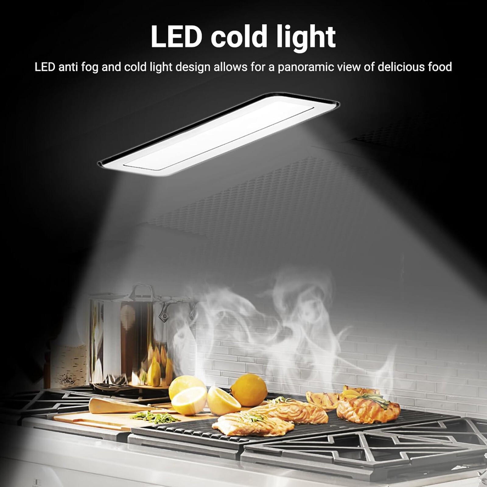 30 inch Under Cabinet Range Hood Ducted/Ductless Stainless Steel 3-Speed Vent