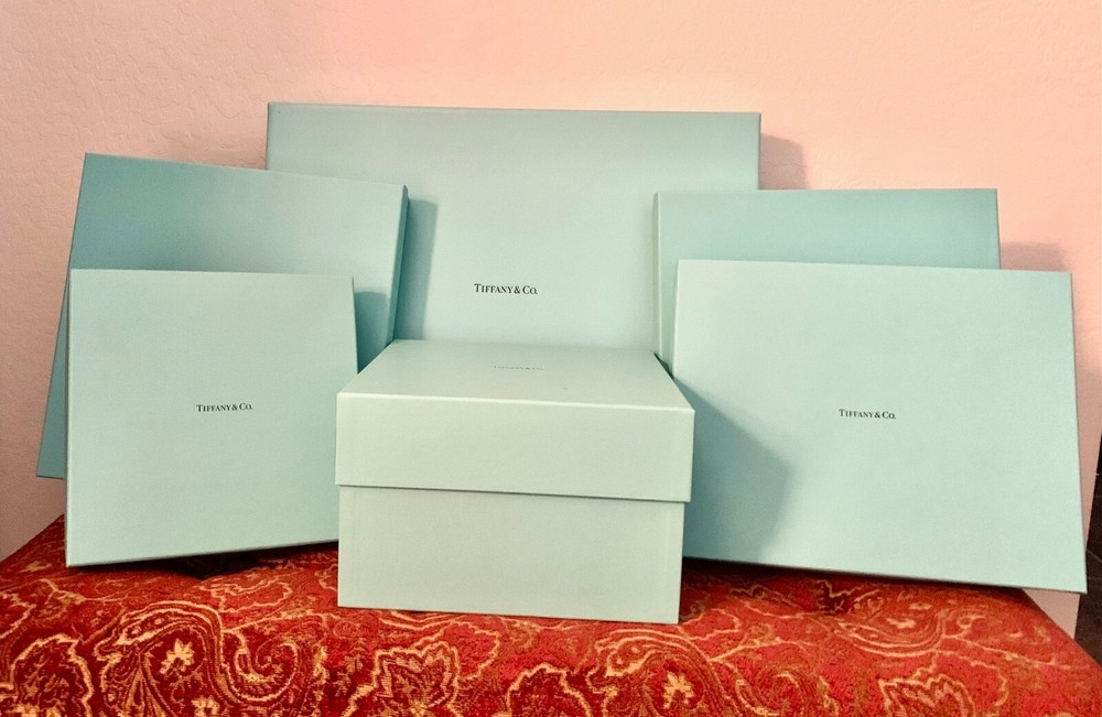 Large TIFFANY & CO. Gift Box Variety sizes