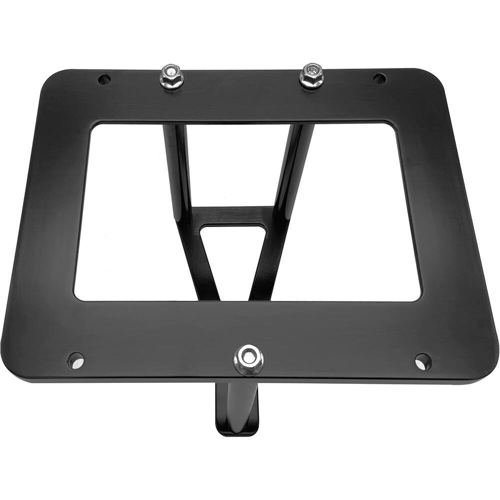 Aluminum Billet Battery Tray Hold Down Trunk Relocation Box Racing Mount Black