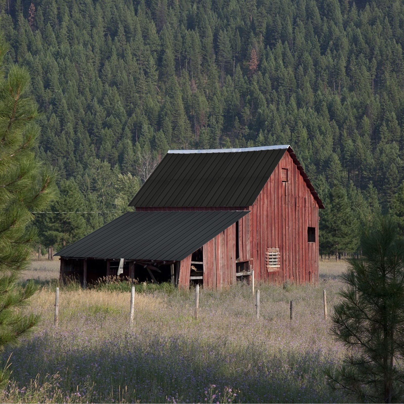 25 PCS Roof Panels Galvanized Steel Hardware Metal Roofing Sheets Wall Panels