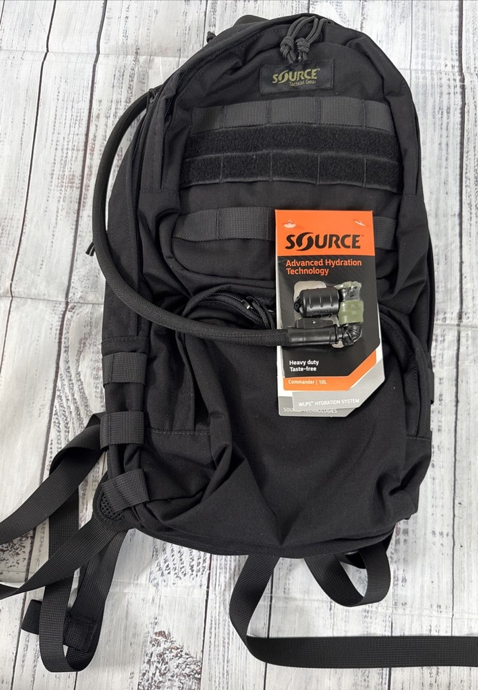 Source Tactical Commander 10L WLPS Hydration System Heavy Duty Cargo Pack