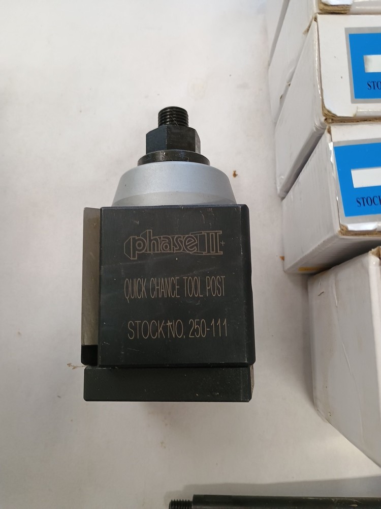 Phase II Quick Change Tool Post 6 pc set N0. 250-111 Wedge Type