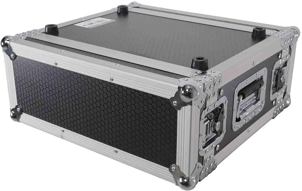 ProX X-4UE 4U Deluxe 14" Deep 19" Width Amp Effects Rack Flight Hard Case