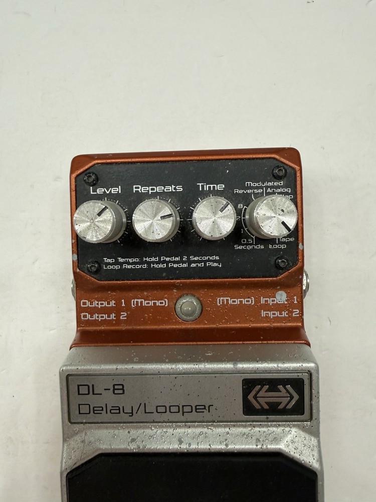 Digitech DL-8 Hardwire Delay Looper Digital Stereo Guitar Effect Pedal