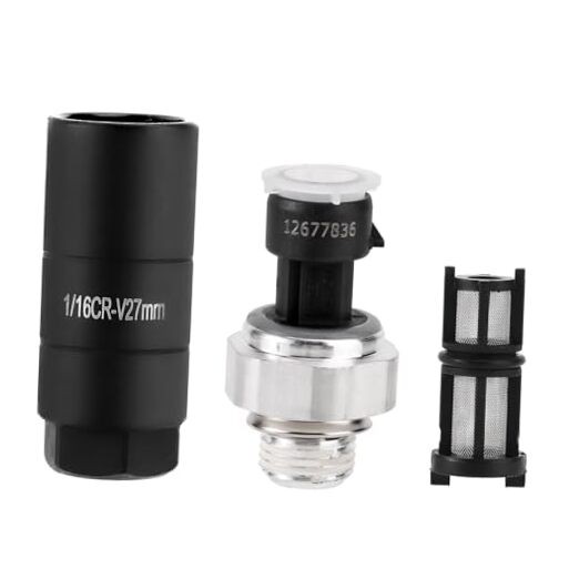 Engine Oil Pressure Sensor & Socket, Oil Pressure Sending Unit Switch Kit for
