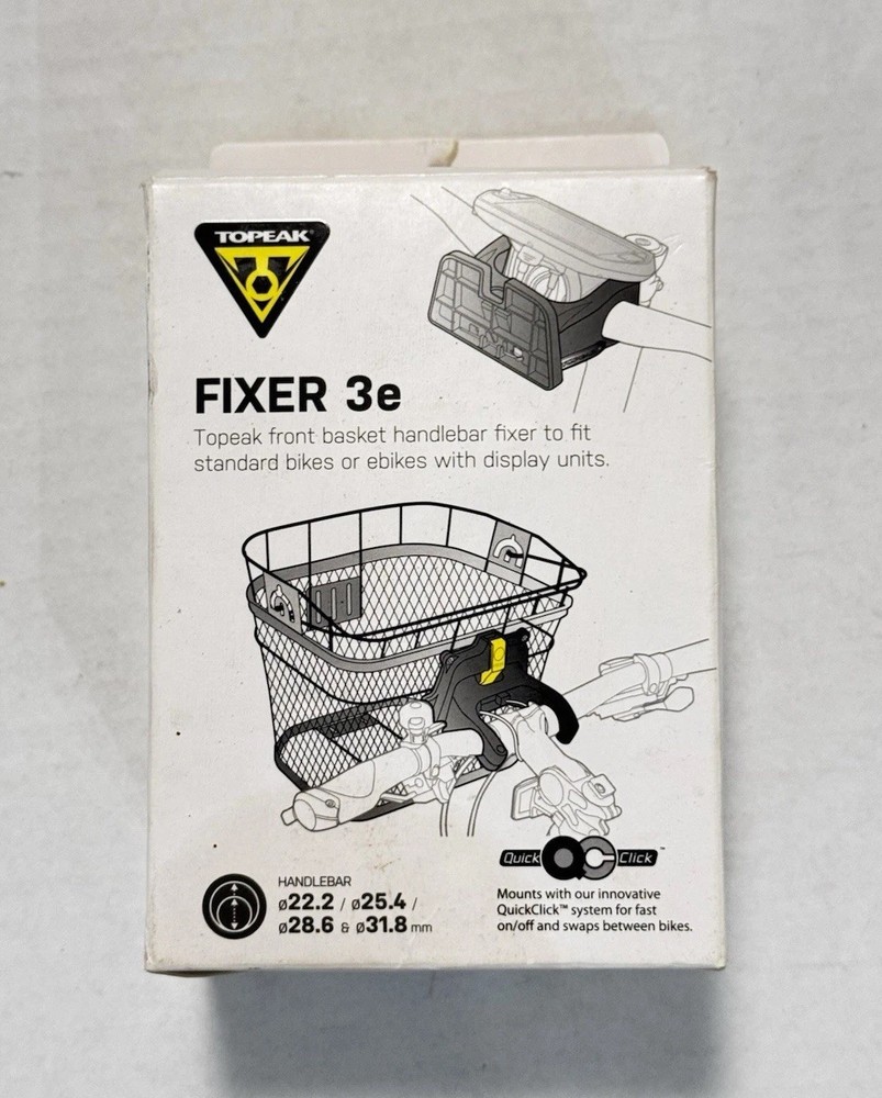 Topeak Fixer 3e for Front Basket Mount New