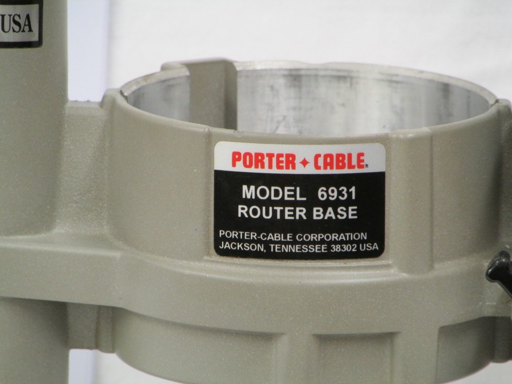 NICE Porter Cable Plunge Router Base #6931 - Complete