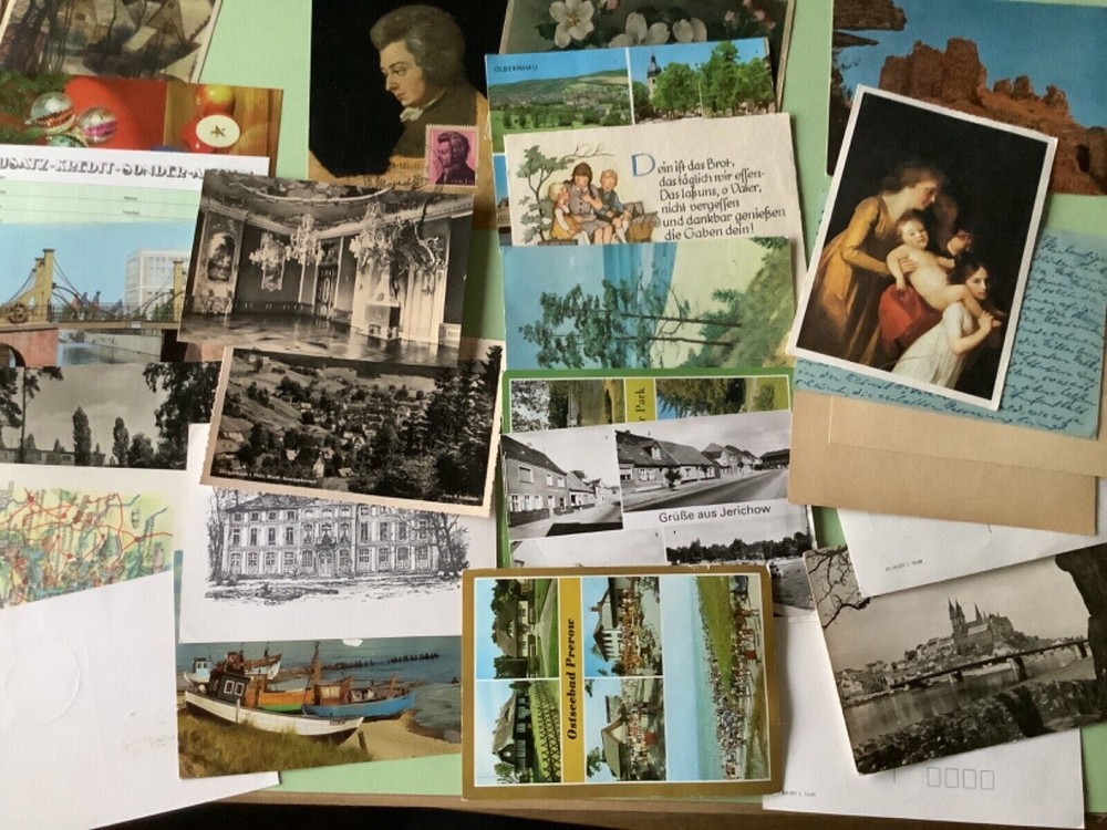 German Democratic Republic 25 postal postcard Ref A1687