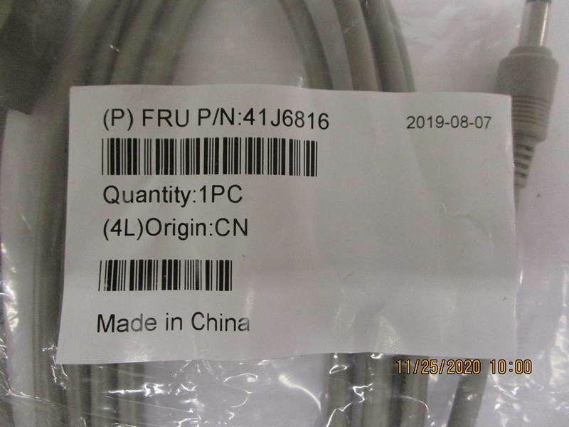 Open Box, IBM, 41J6816, Cable Non-touch