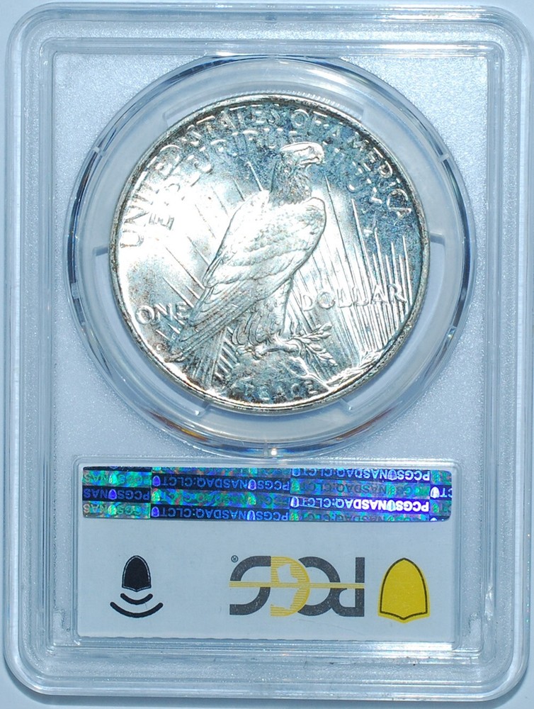1927 D PCGS MS64 Peace Silver Dollar