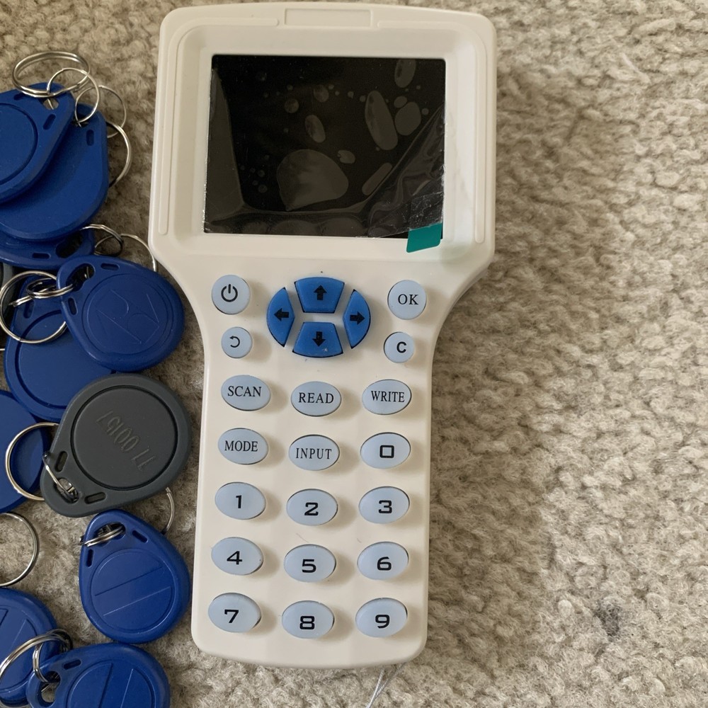 Multi-Frequency RFID/NFC Smart Card Reader Elevator Writer Copier IC ID Sensor