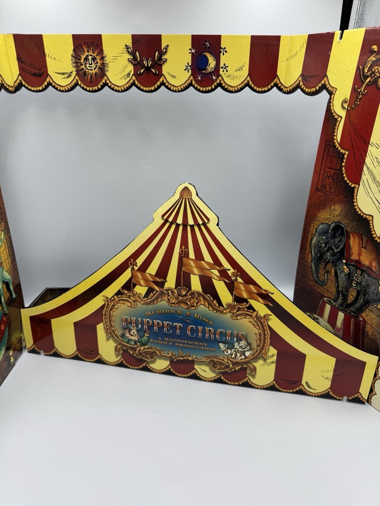 MURDOCK & ROSS PUPPET CIRCUS RESTAURATION HARDWARE TENT STAGE