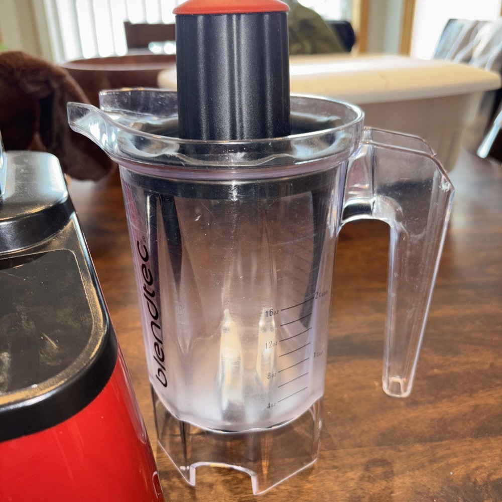 Blendtec Total Blender Designer Blender Model CTB1 Red