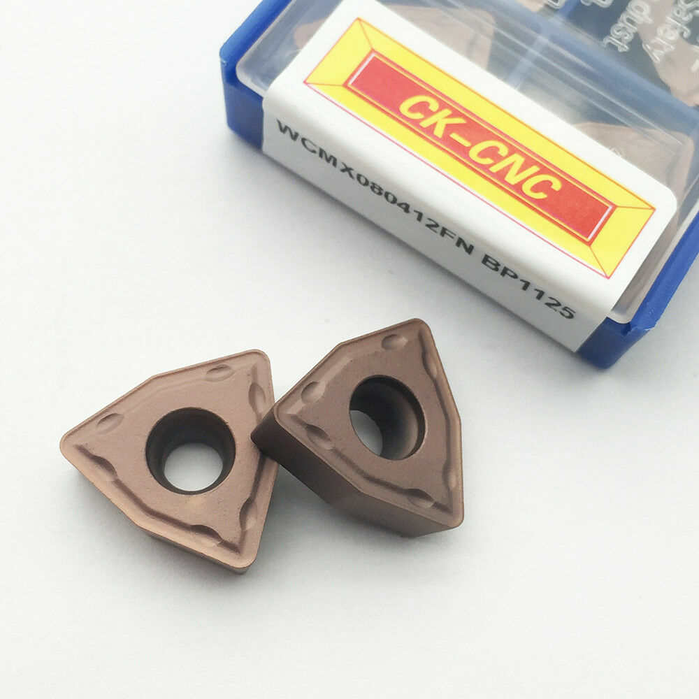 10pcs WCMX080412FN BP1125 carbide inserts cutting tool u drill inserts WCMX0804