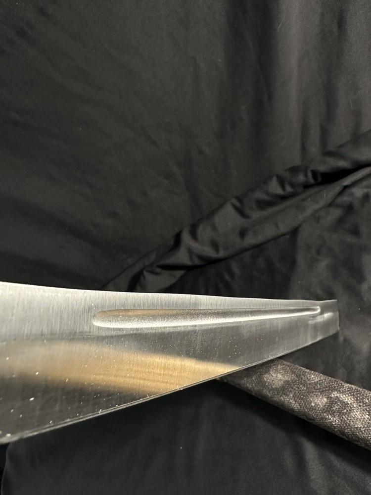 Executioner's Sword 2 Hands Short Blade Snakeskin Scabbard Taiwan