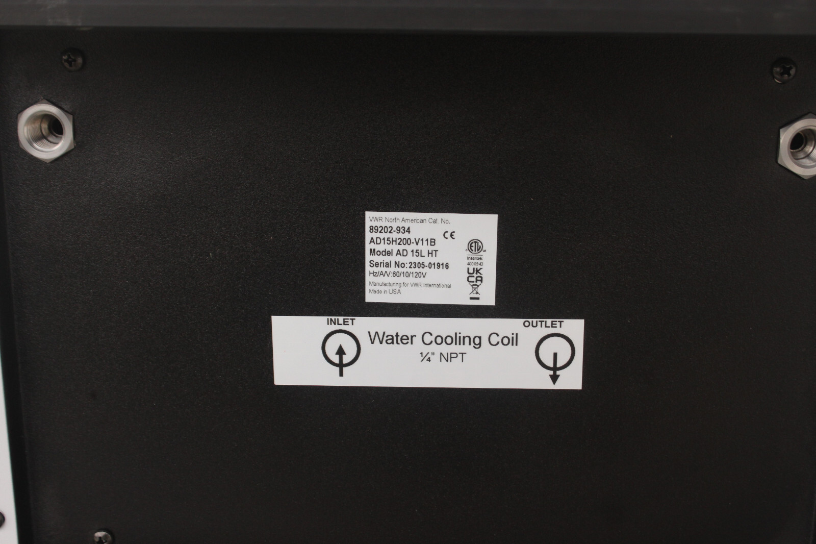 NEW VWR 89202-934 AD15H200-V11B AD 15L HT Heated Circulating Water Bath