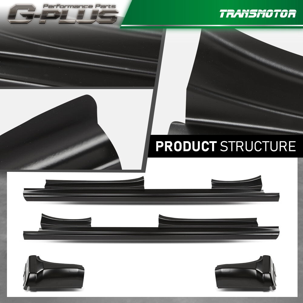 Rocker panel and Cab corner Kit for 14-18 Chevrolet Pickup Silverado Double Cab