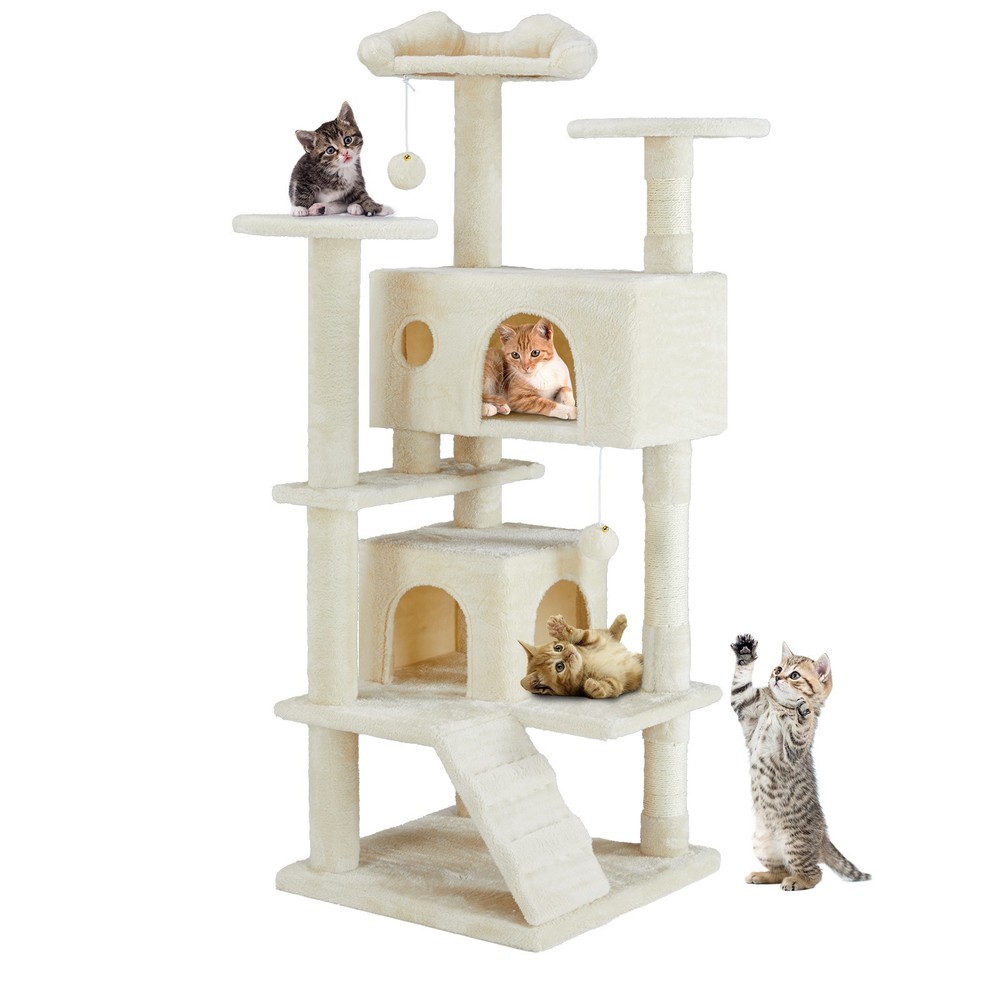 Multi-Level Cat Tree Tower Condo Scratching Post Kitty Activity Center Play Hous