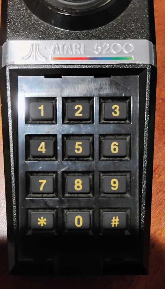 OEM Atari 5200 Controller Keypad Joystick Wired - New Old Stock