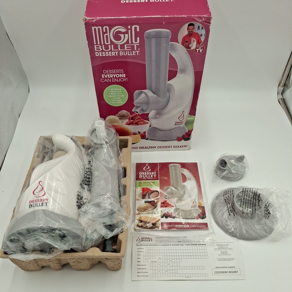 New in Open Box Magic Bullet Magic Dessert Bullet - Complete