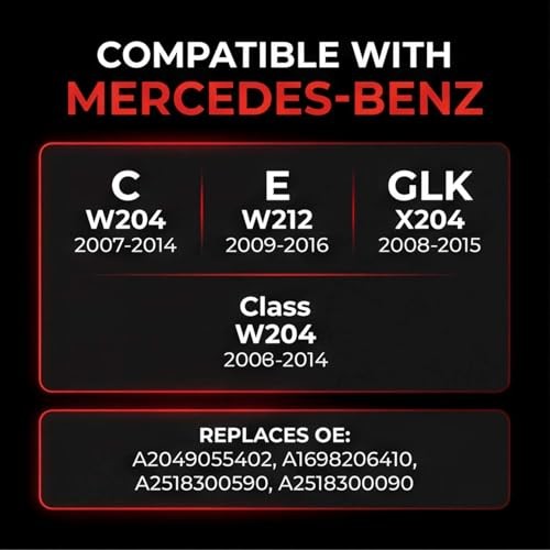 Front Driver Window Switch Button Cap A2049055402 Compatible with Mercedes Benz