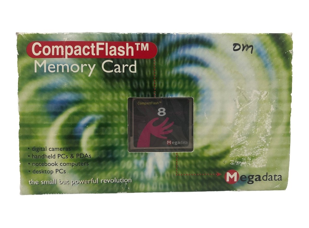 Compact Flash Memory Card Mega Data for Digital Camera and Handheld PC Users {A}