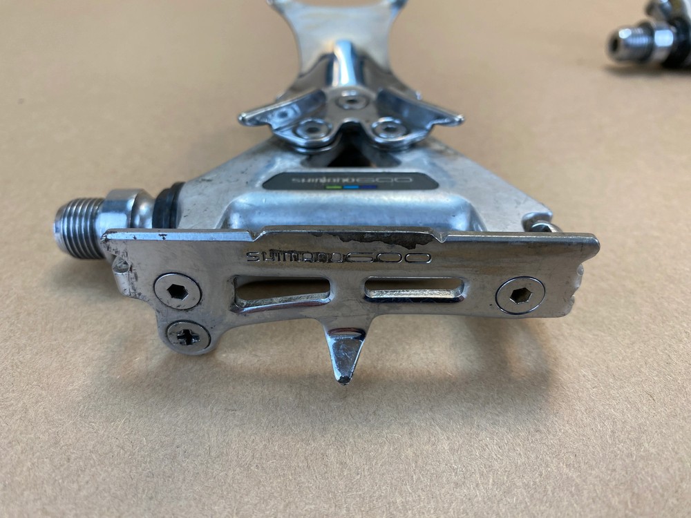 Shimano 600 Toe Clip Pedals