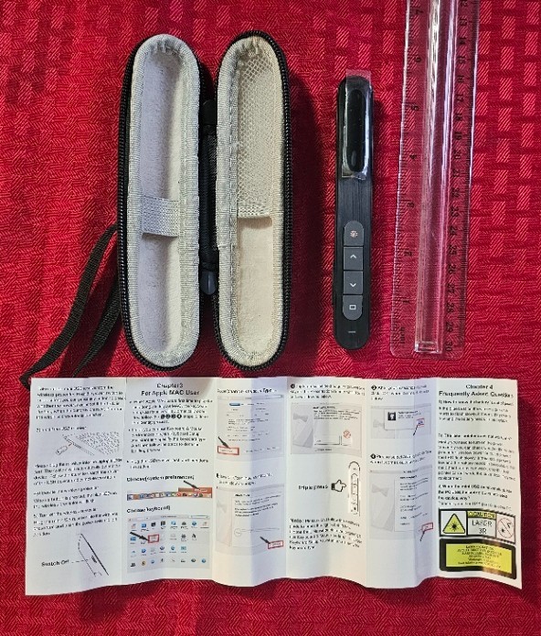 WIRELESS PRESENTER, LASER POINTER, REMOTE