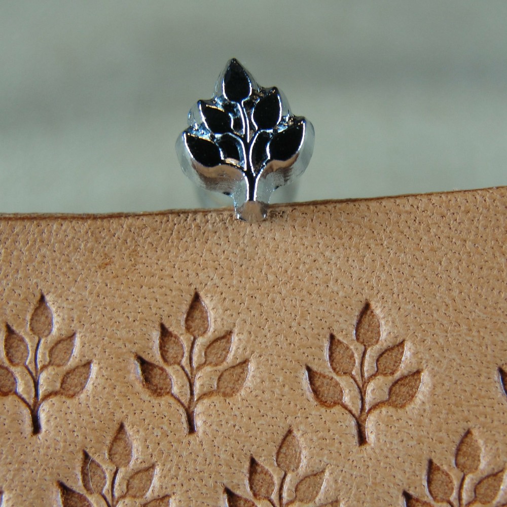Craft Japan - #E375 Leaf Branch Stamp (Leather Stamping Tool)