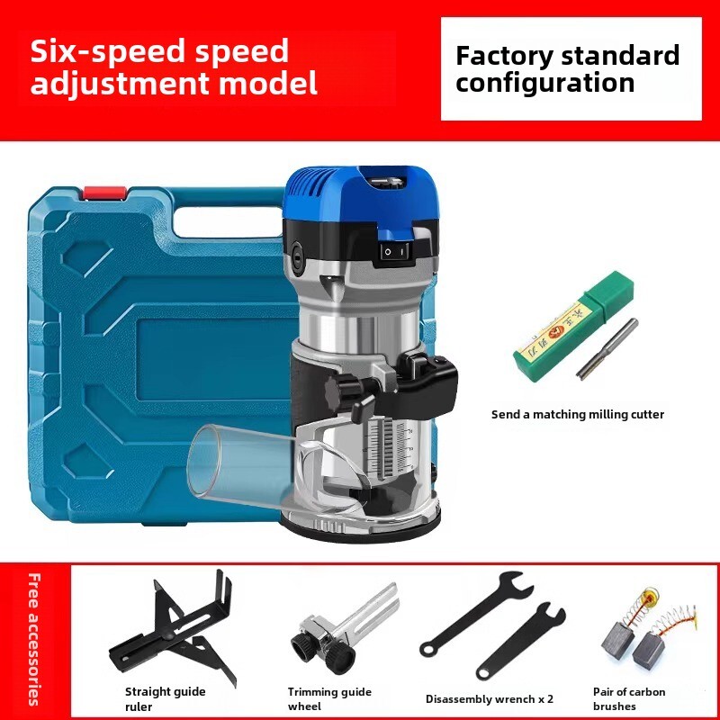 Electric Trimming Machine Slotting Machine Tool Multi-function Gong Machine