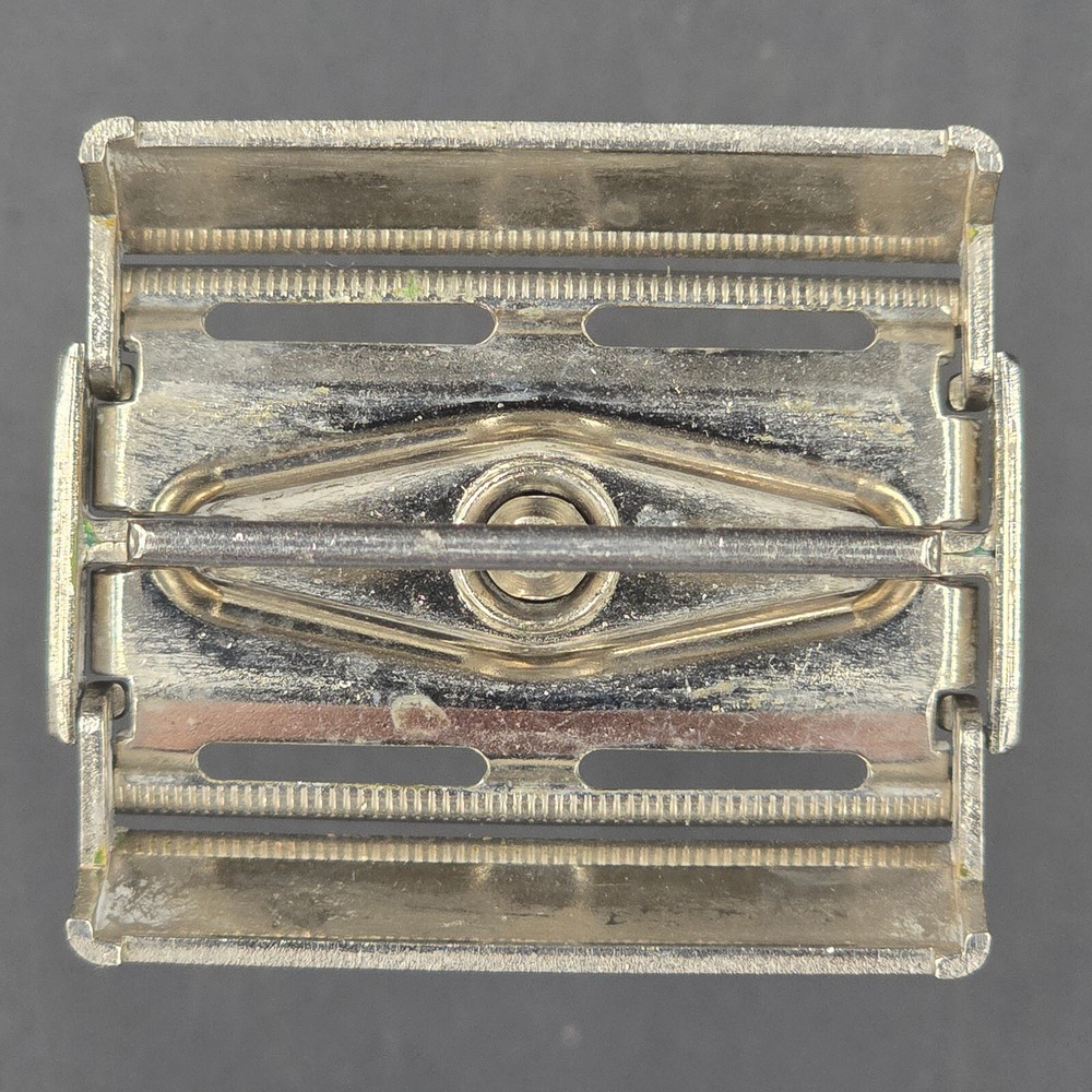 Vintage 1956 Gillette Super Speed Red Tip DE TTO Razor Date Code B2