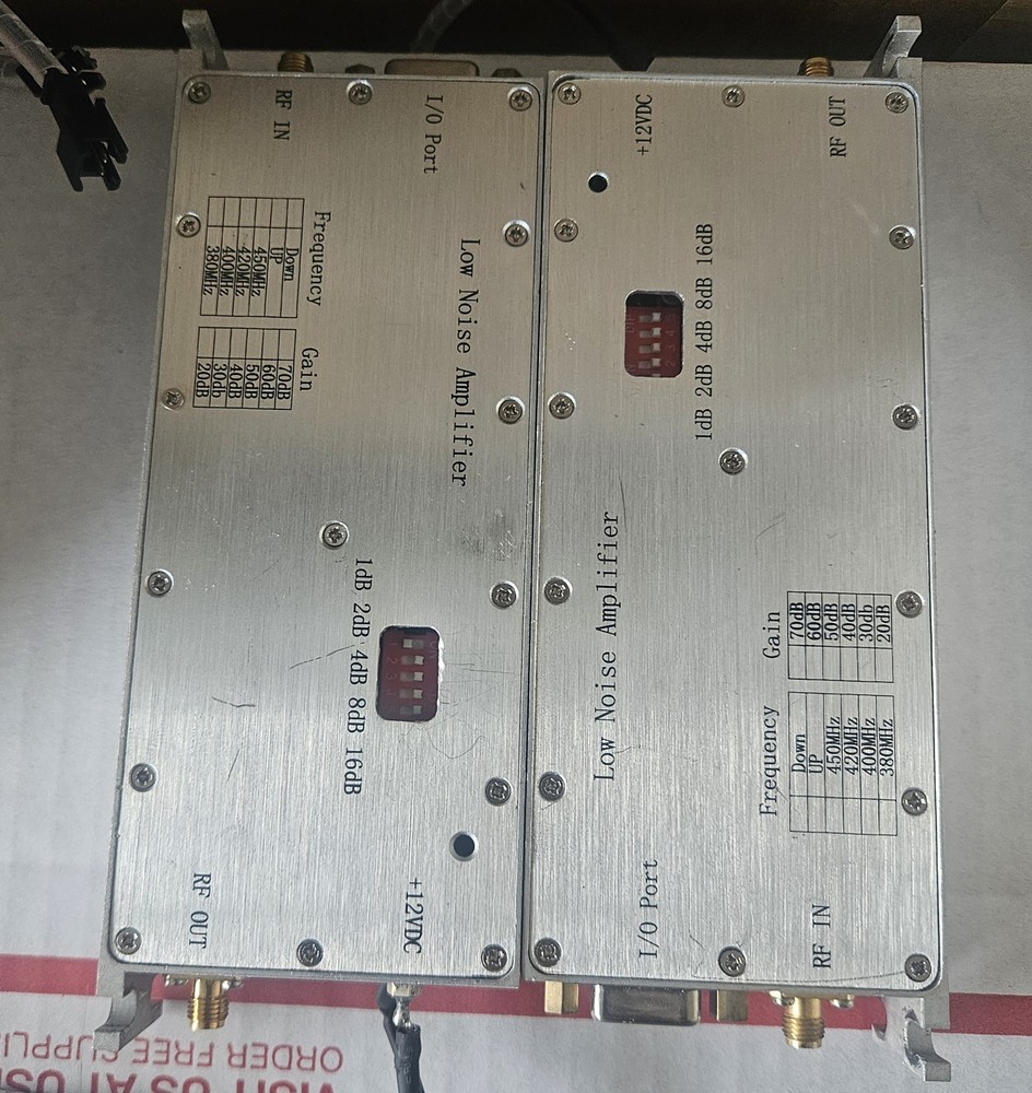 High Frequency Amplifier Parts