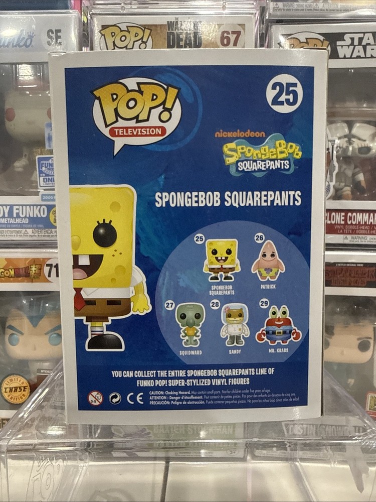 Funko Pop! Nickelodeon - Spongebob Squarepants #25 Amazon Gold