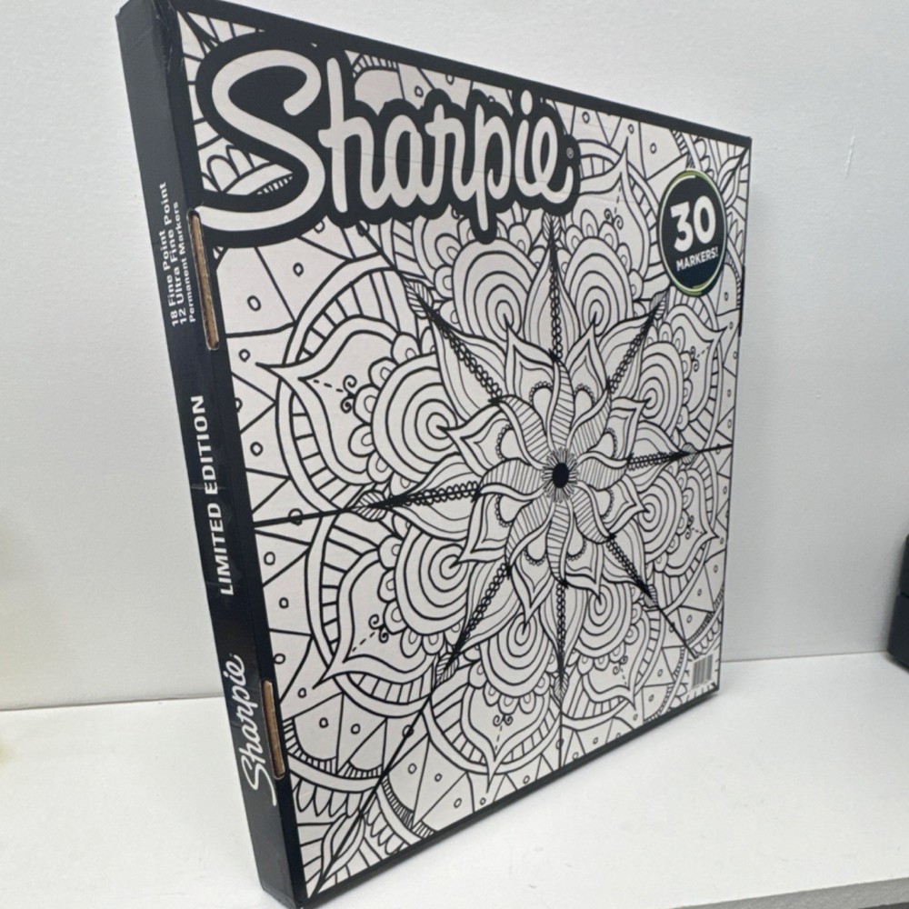 Sharpie 30 Count Limited Edition Pack Permanent Markers Spin The Tray Exclusive
