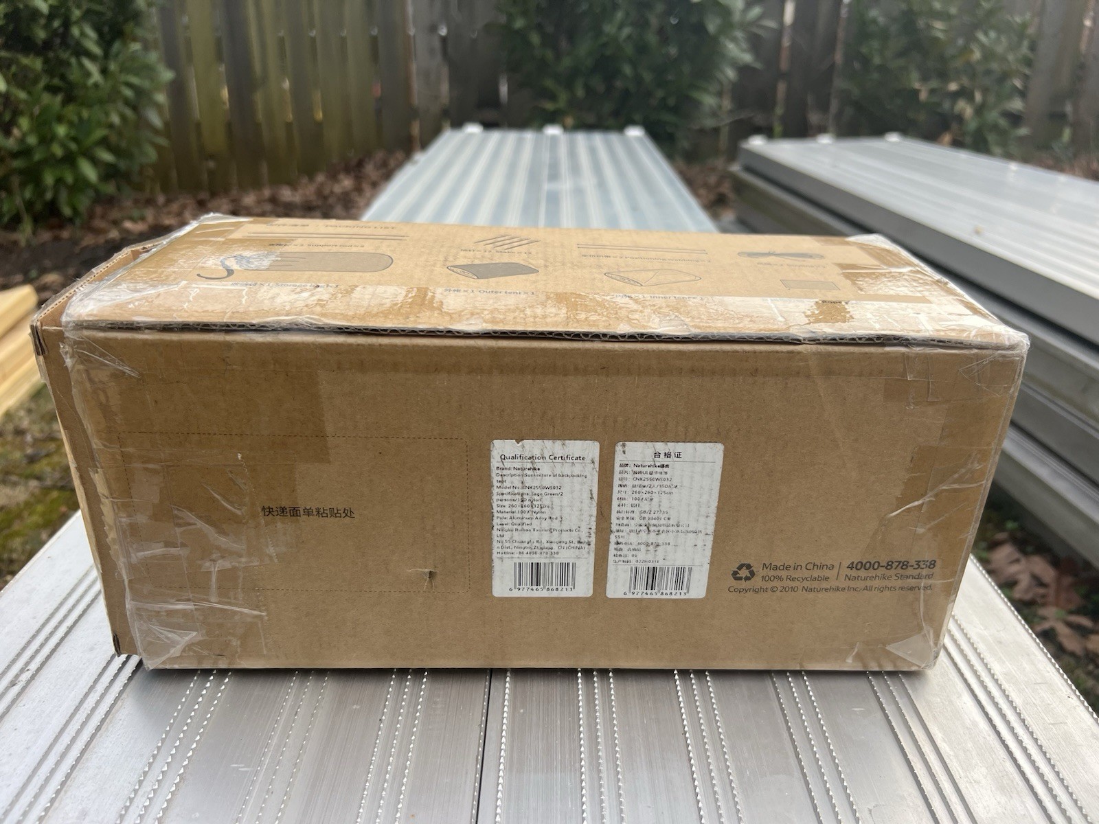 Naturehike Summiture 2 Person Ultralight Backpacking Tent New $5 Shipping US