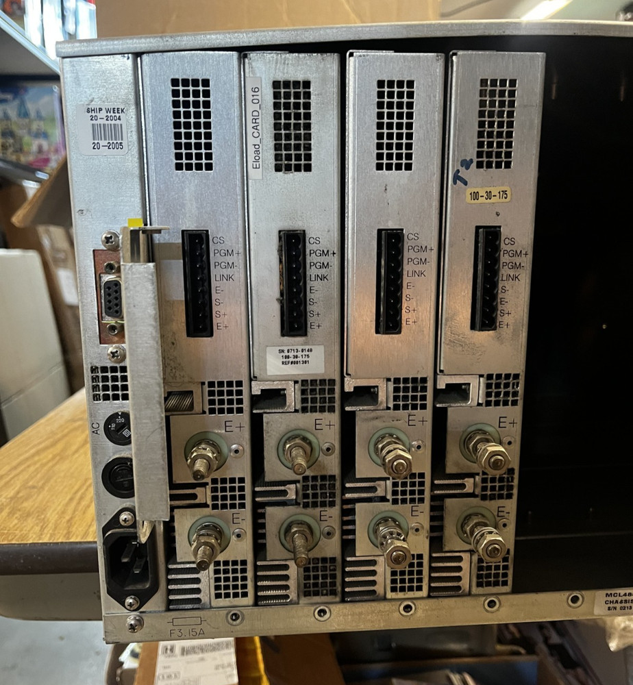 TDI Dynaload MCL488 Electronic Load Mainframe Chassis - Transistor Devices Inc.