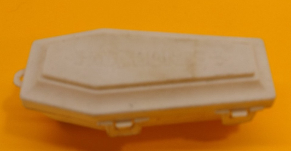 Vintage Mr. Bones Candy WHITE Coffin