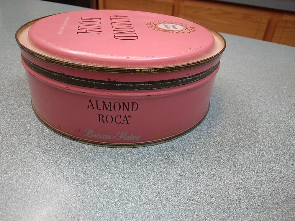 Vintage Almond Roca Tin