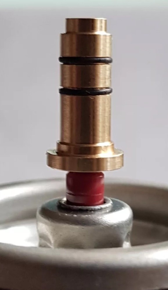 Dunhill Rollagas Lighter Brass Butane Refill Using This Adapter Works Every Time