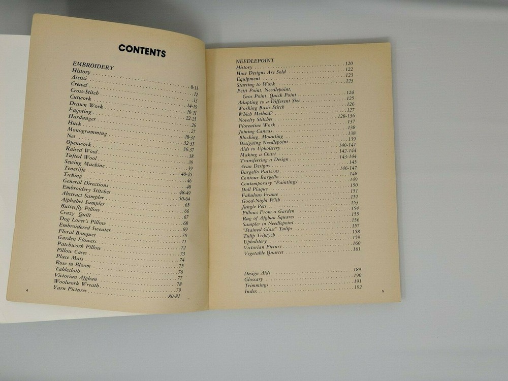 McCall's Needlepoint And Embroidery Encyclopedia 1978 "A Learn by Doing Book"