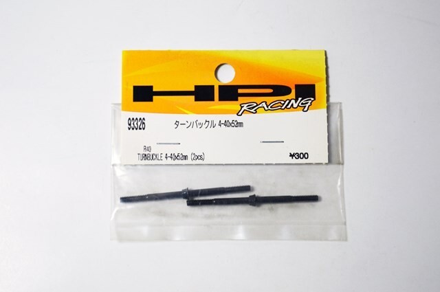 HPI 93326 Turnbuckle 4-40x52mm