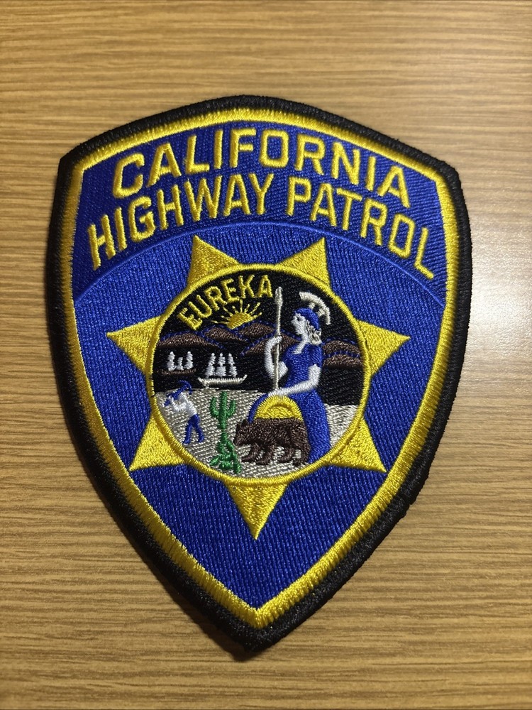 California Highway Patrol 4X3" Patch