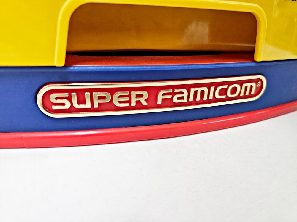 Nintendo Super Famicom Station Rack Colored Version Super Mario Collection