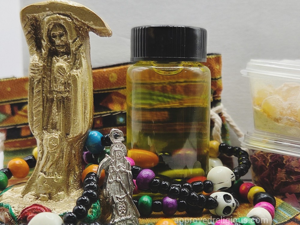 Santa Muerte Travel Devotion Set