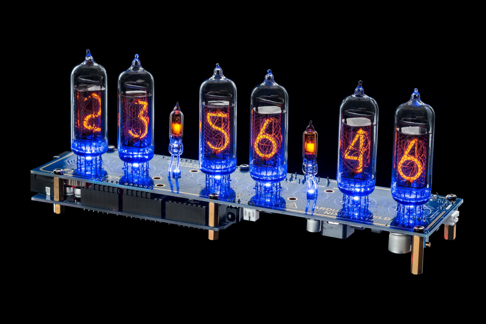 Nixie Tube Clock IN-14 Arduino Shield NCS314 WITH TUBES FAST DELIVERY 3-5 Days