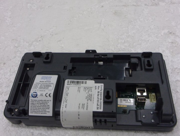 Ceridian A8A0108-10I02000 A8A0108 Dayforce Touch Time Clock Display SEE NOTES