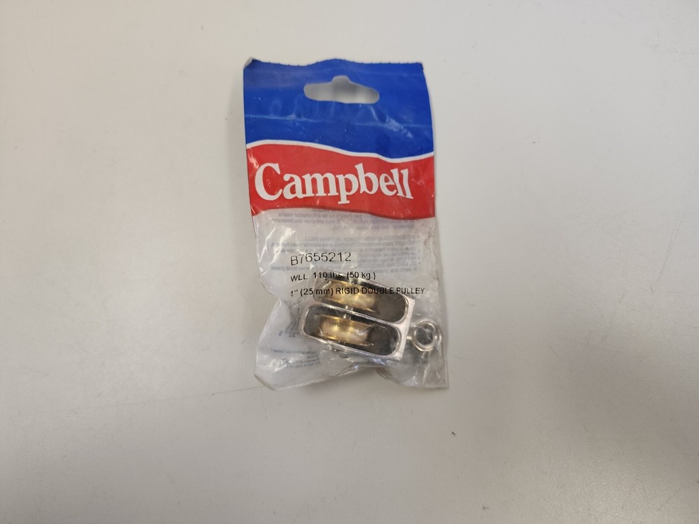 Campbell #B7655212 Double Block 1" Sheave