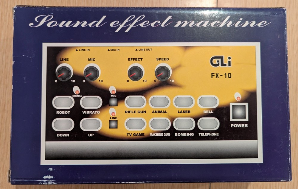 GLI FX-10 Sound Effect Machine Effects